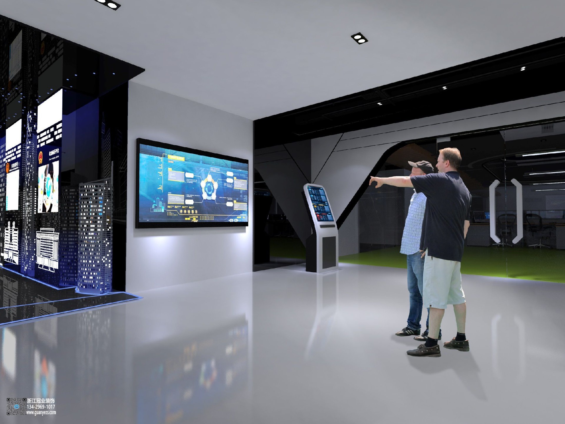 科技展廳裝修設計